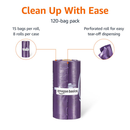 Amazon Basics Leak-Proof Dog Poop Bags with Dispenser, 900 Count