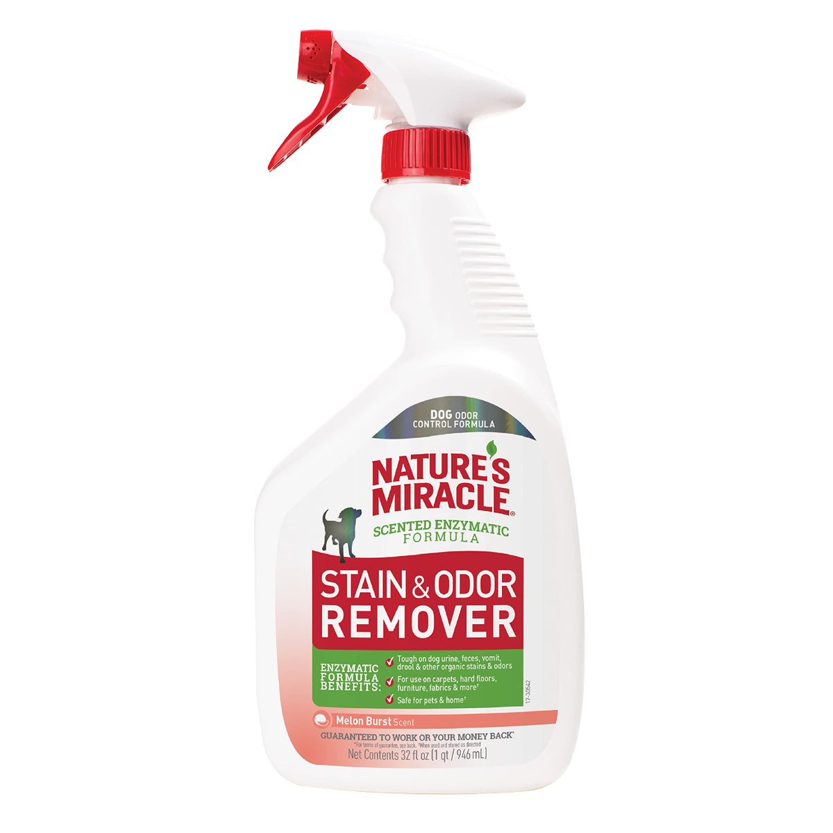 Nature's Miracle enzyme cleaner for pet stains citrus