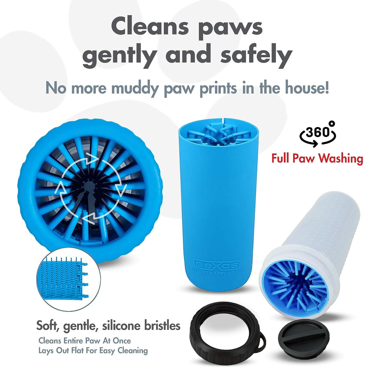 Dexas MudBuster paw washer for muddy paws
