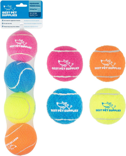 Best Pet Supplies Crinkle Duck Dog Toy – Blue, No Stuffing