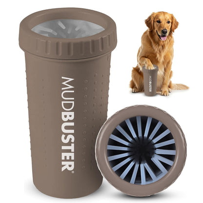 Dexas MudBuster portable paw cleaner with silicone bristles