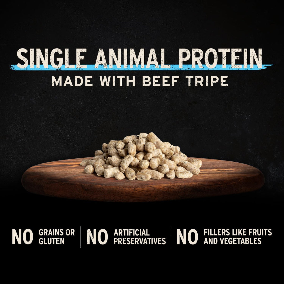 Vital Essentials Freeze-Dried Beef Tripe Nibs Dog Treats, 14 oz