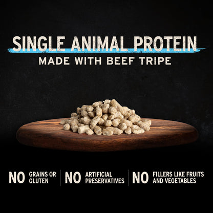 Vital Essentials Freeze-Dried Beef Tripe Nibs Dog Treats, 14 oz