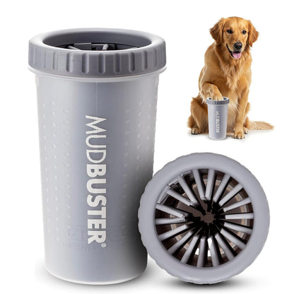 Dexas MudBuster portable paw cleaner with silicone bristles