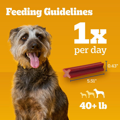 Pedigree Dentastix Large Breed Dental Dog Treats – Variety Pack, 51 Count