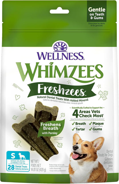 Whimzees natural dental treats for dogs