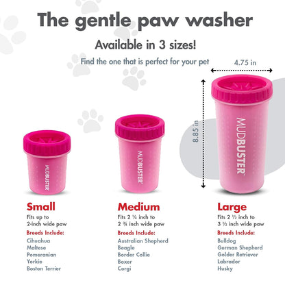 Dexas MudBuster paw washer for muddy paws