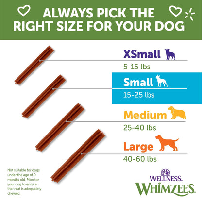 WHIMZEES Holiday Dog Dental Treats – Medium, 6 Count