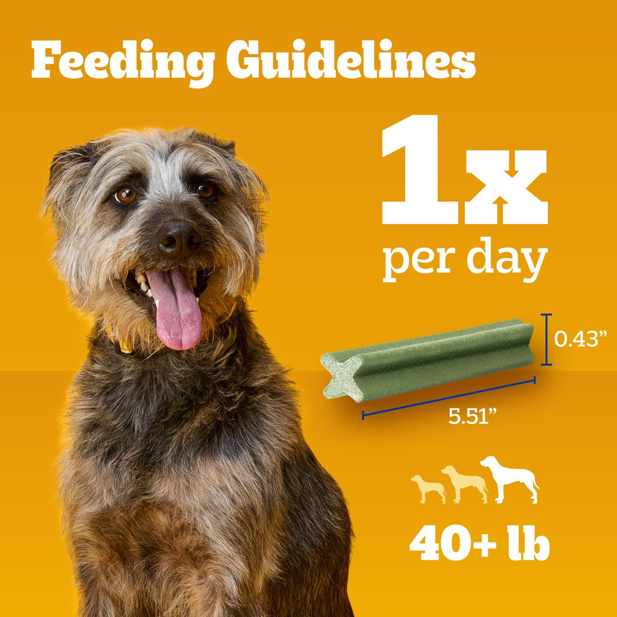 Pedigree Dentastix Large Breed Dental Dog Treats – Variety Pack, 51 Count