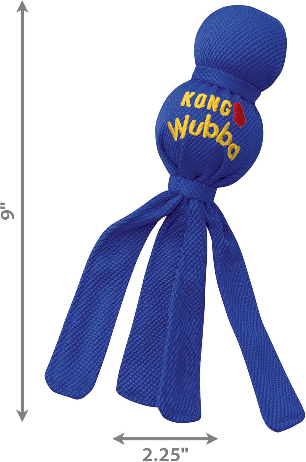 KONG Wubba dog toy for tug of war and fetch, large