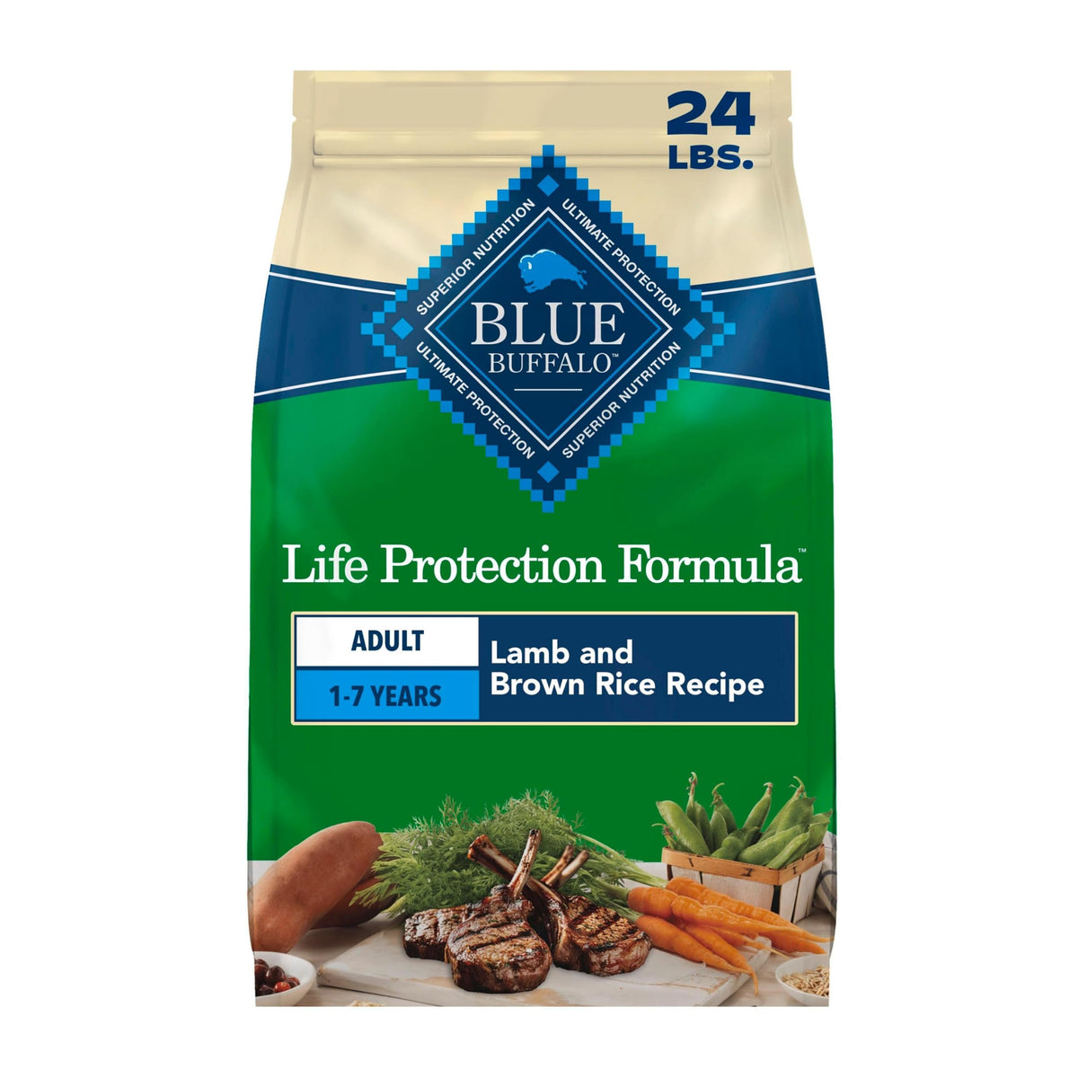 Blue Buffalo Life Protection Chicken – size reference view