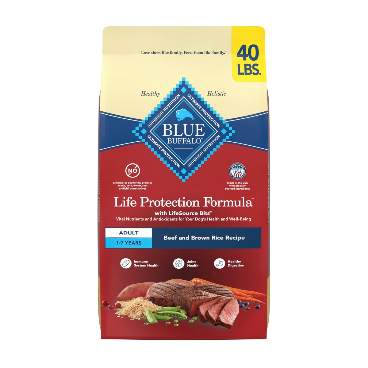 Blue Buffalo Life Protection Chicken – outdoor setting view