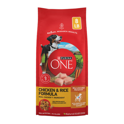 Purina ONE Lamb & Rice Formula Dry Dog Food for Digestive Support