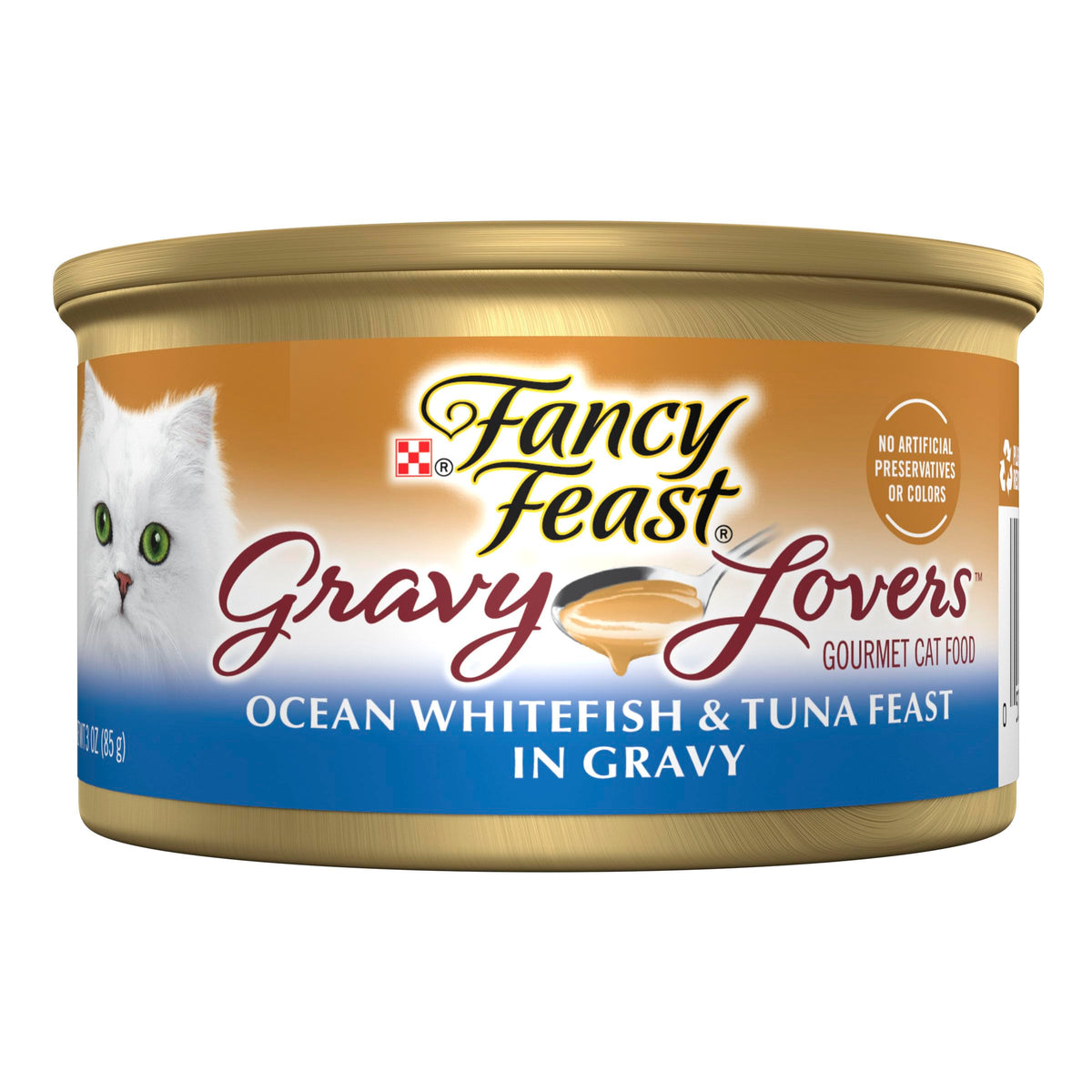 Fancy Feast Classic Pate Seafood – side view