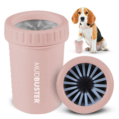 Dexas MudBuster portable paw cleaner with silicone bristles