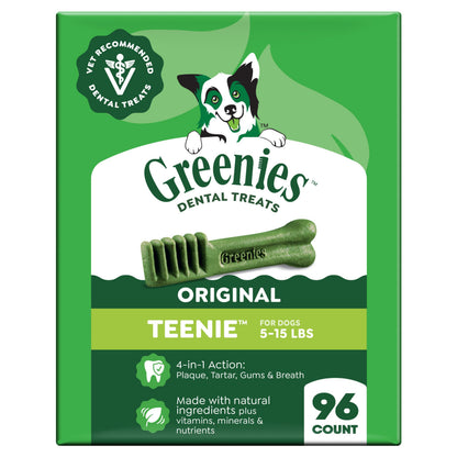 Greenies Teenie Dental Treats Mint – group view