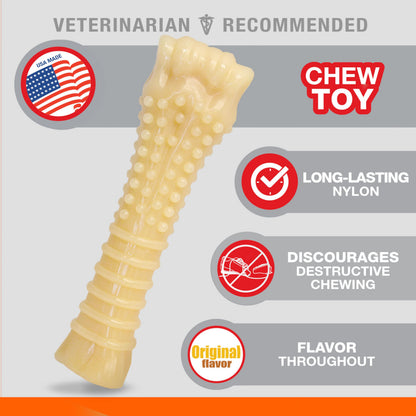 Nylabone Power Chew original bone made in the USA for medium dogs