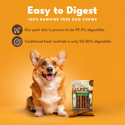 Pork Chomps Pork Skin Twists – feature highlight view