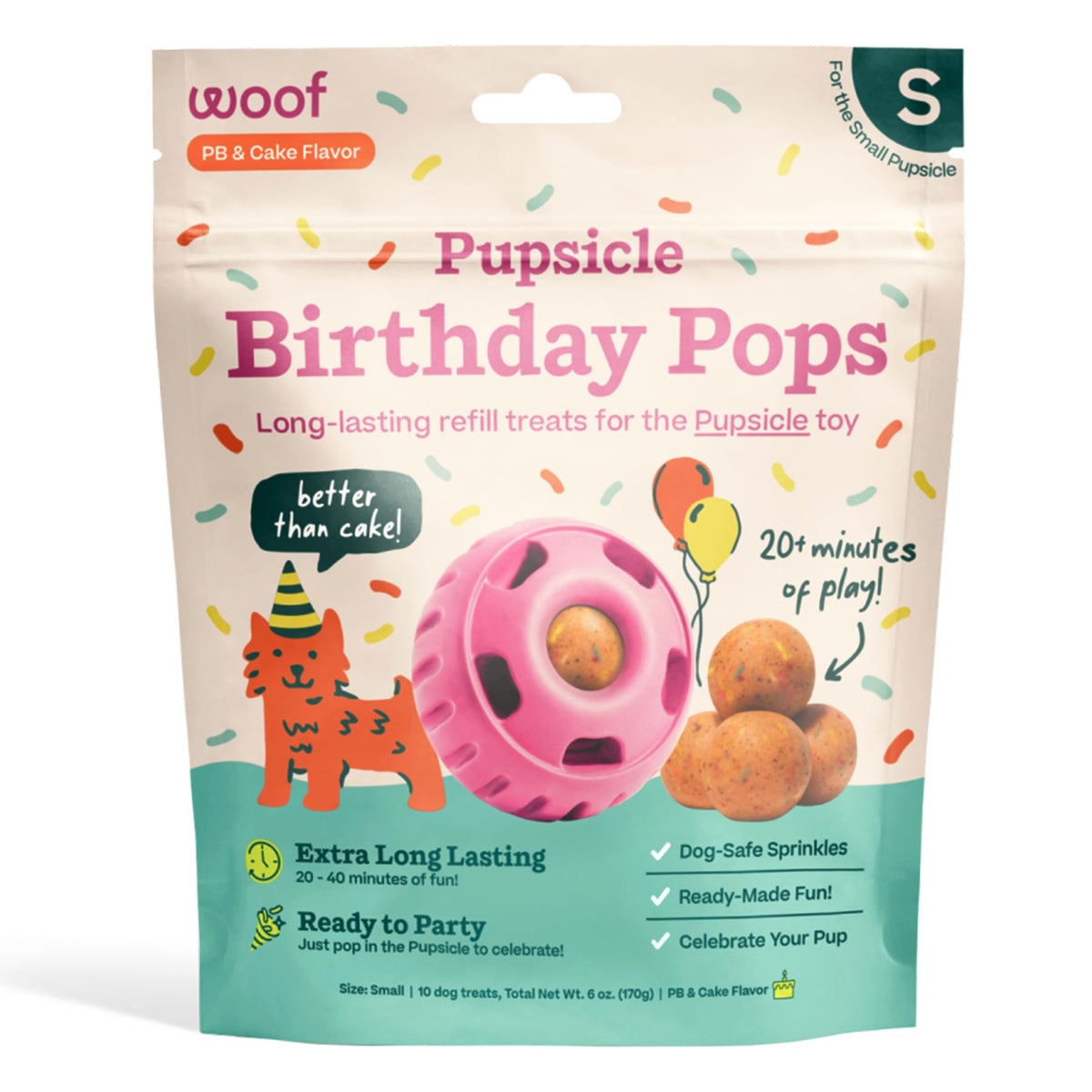 WOOF Pupsicle Refill Pops – in-use lifestyle view