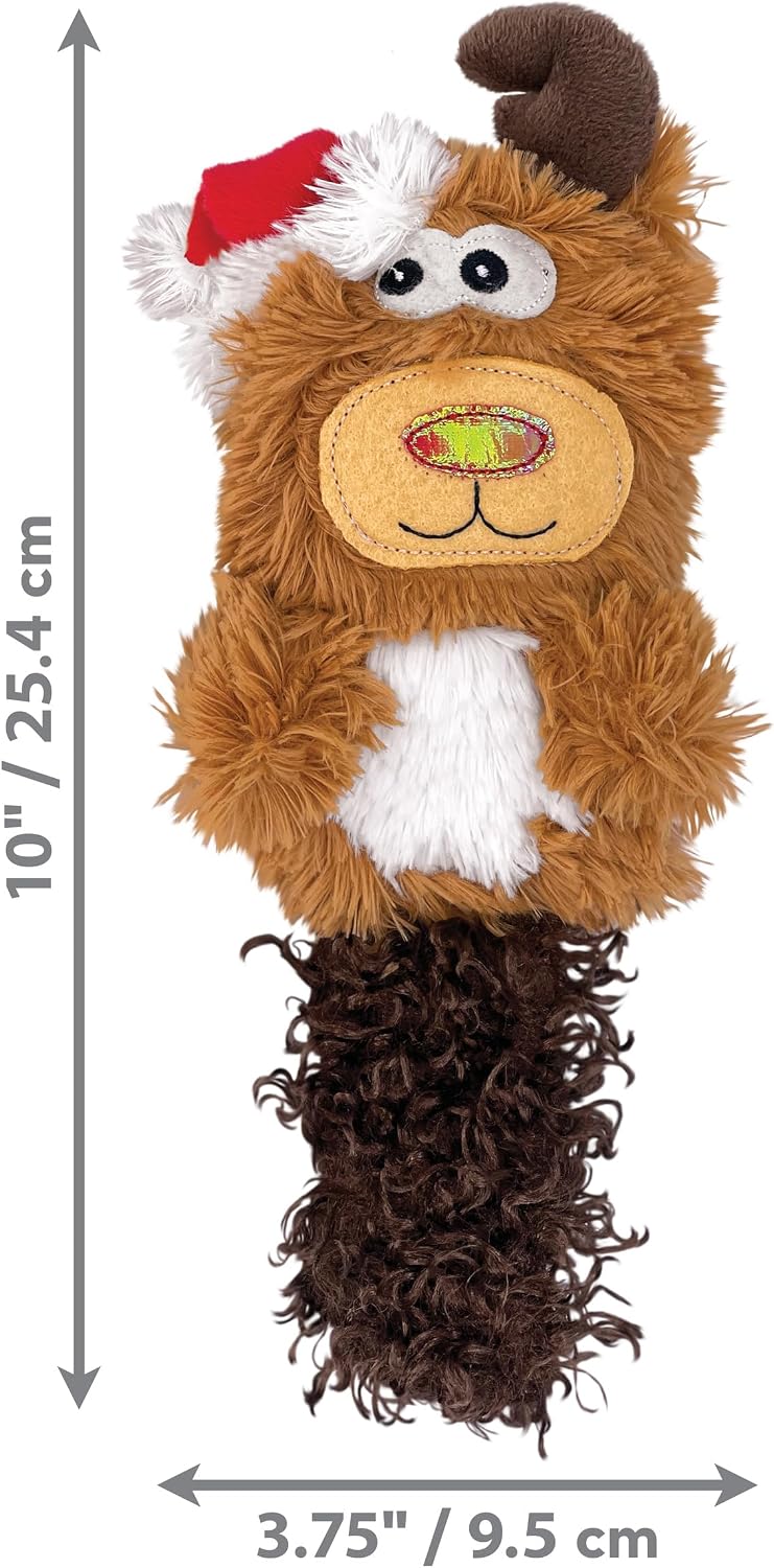 KONG Holiday Kickeroo – Medium Catnip-Filled Christmas Cat Toy