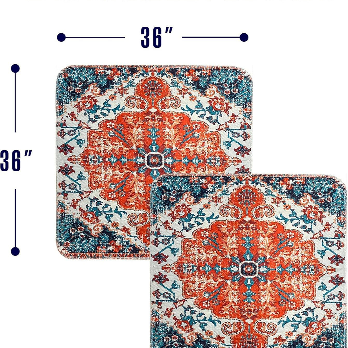 Persian‑Style Pet Floor Mat – Dirt‑Resistant, Heat‑Insulating & Urine‑Proof