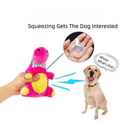 Plush voice toy interactive relief bite resistant teeth cleaning medium-sized dog border collie pet supplies