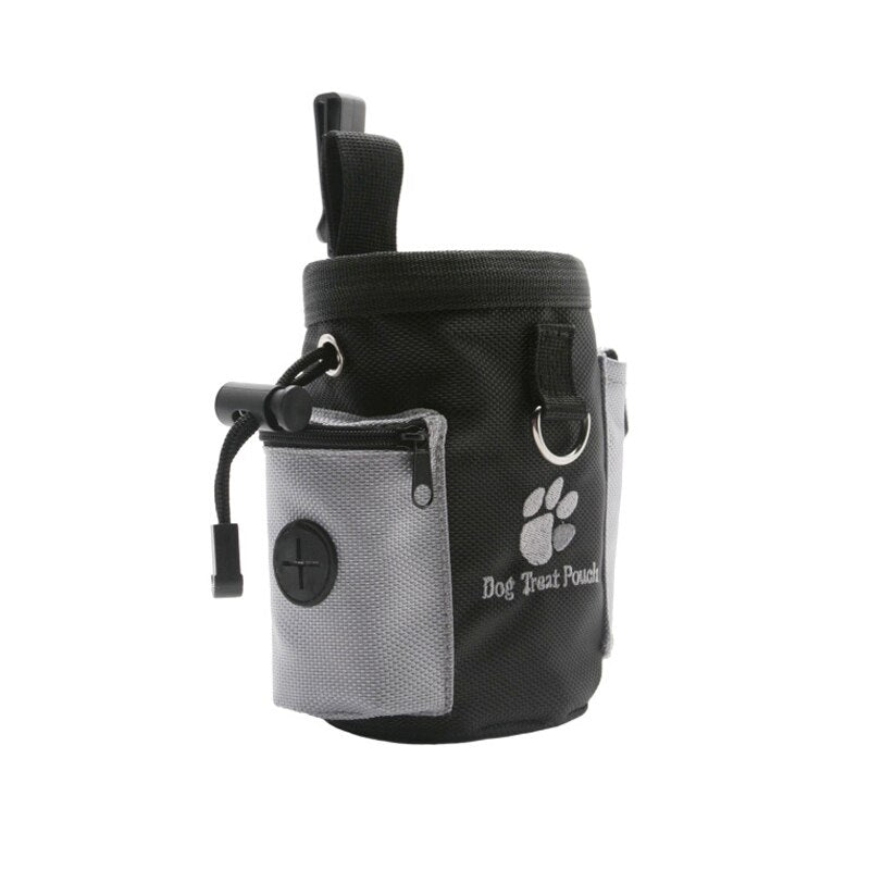 pawstrip Outdoor Pet Dog Treat Pouch Portable Dog Training Bags Pet Food Container Puppy Snack Reward Waist Bag 12.5*12.5*8cm