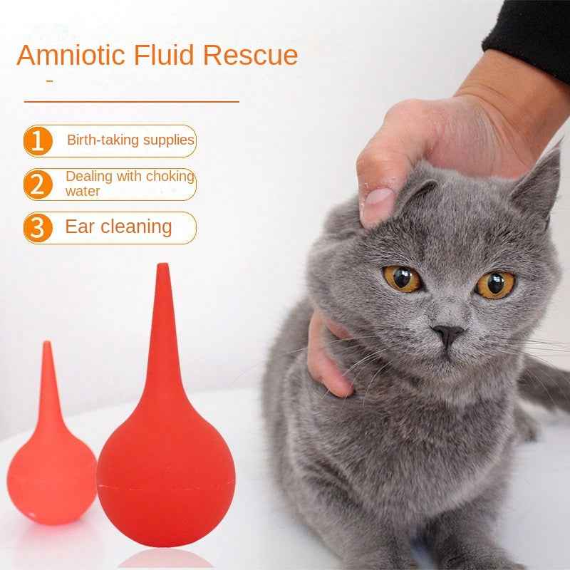 Suction Device for Cats and Dogs, Pet Nasal Aspirator,  Emergency Rescue Cup for Choking, Pet Cleaning Kit