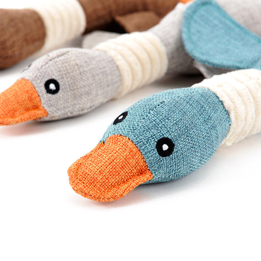 Sounding Toy for Dogs - Plush Chew and Training Toy