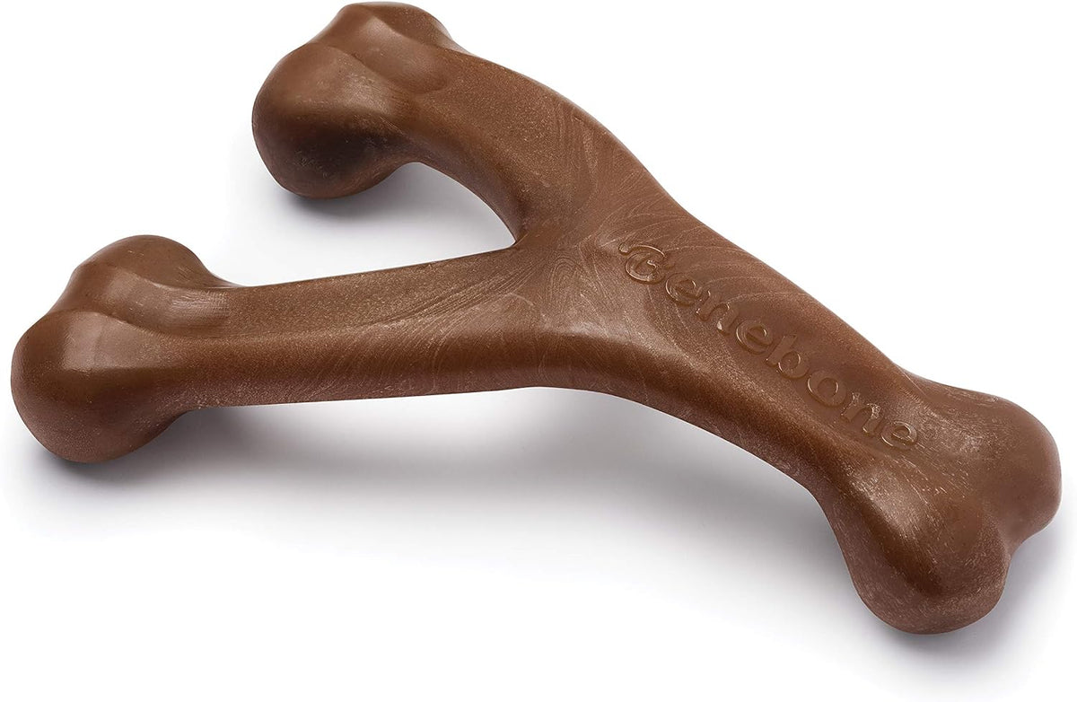 Benebone Wishbone dog chew toy sizes for small, medium, large and giant dogs