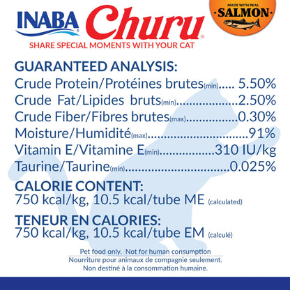 INABA Churu Lickable Cat Treats – Chicken Variety, 20 Tubes