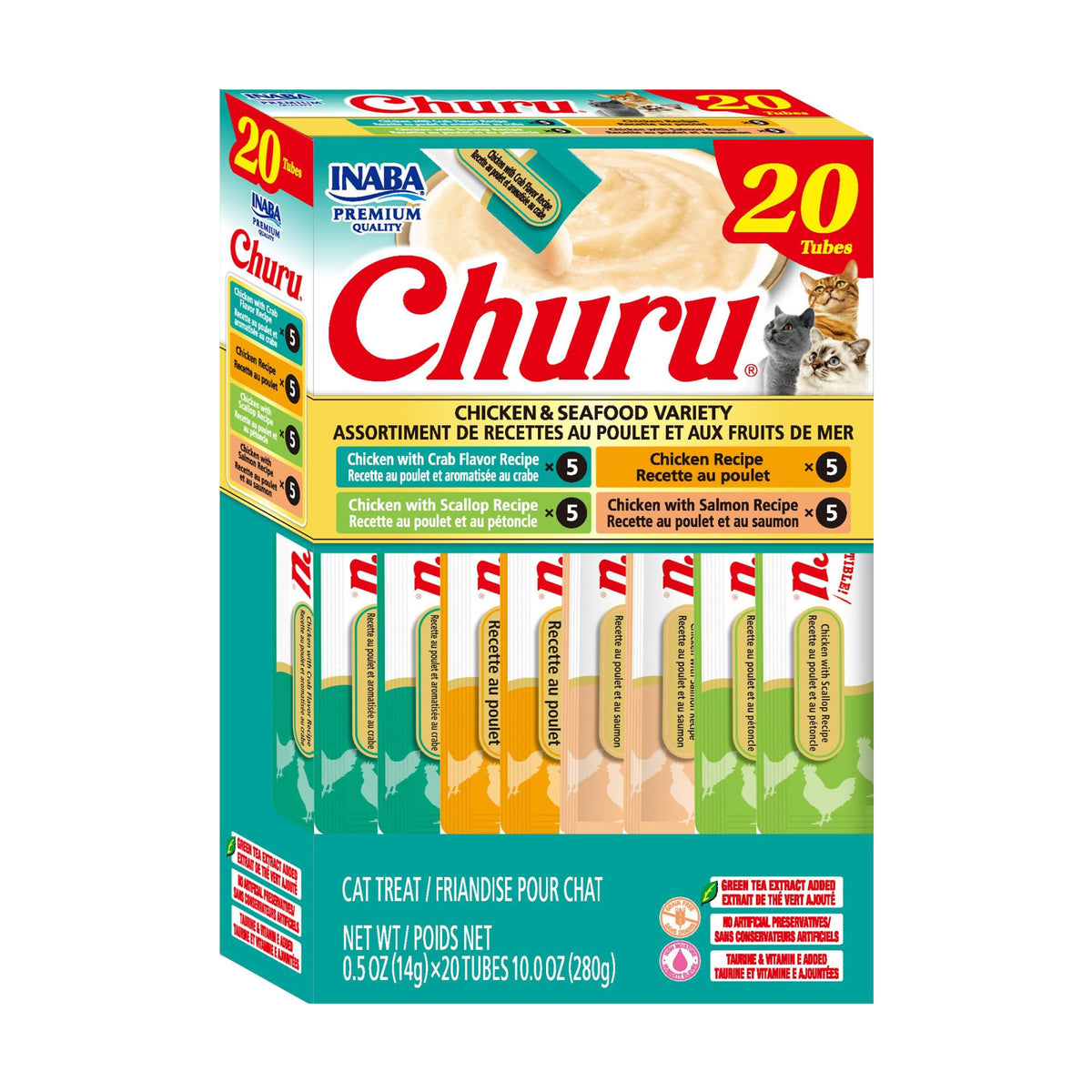 INABA Churu Cat Treats – product in hand view