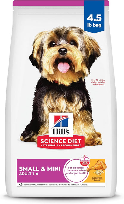 Hill's Science Diet Adult Small & Mini Dry Dog Food, Ages 1–6
