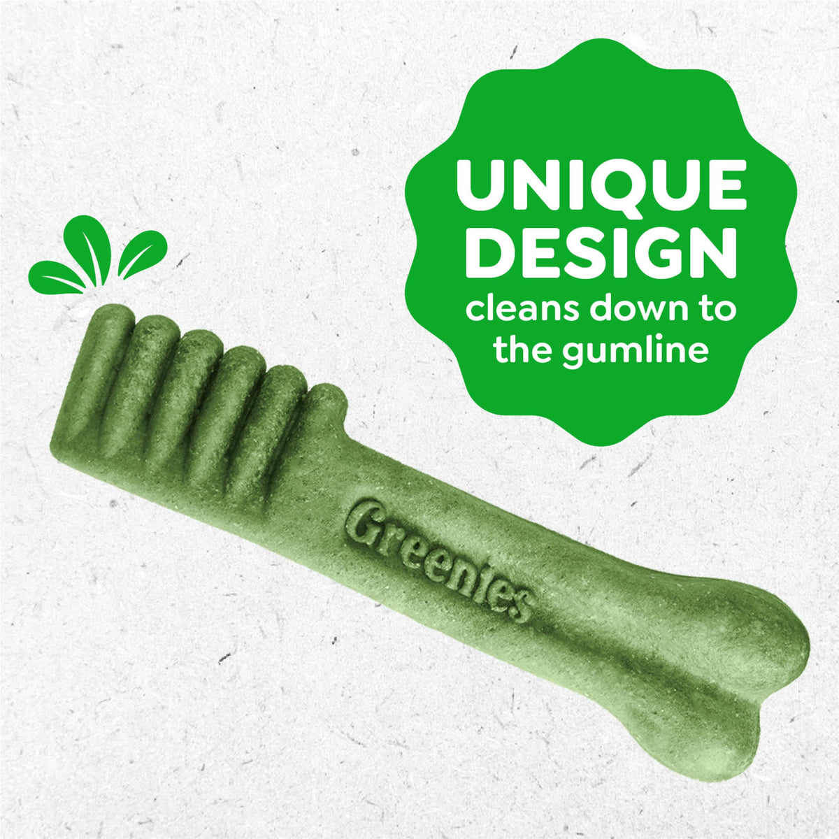 Greenies Teenie Natural Dental Dog Treats – Fresh Mint Flavor, 43 Count