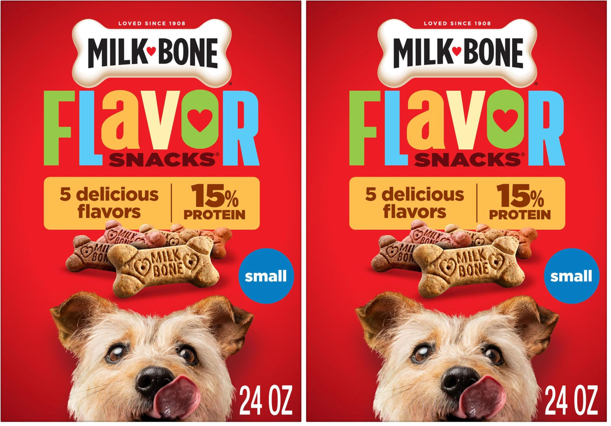 Milk-Bone Flavor Snacks Mini Dog Biscuits, 36 oz