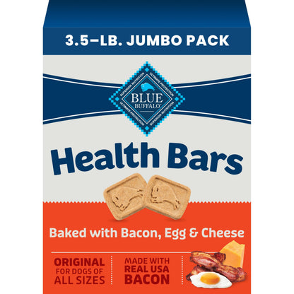 Blue Buffalo Health Bars Apple & Yogurt Dog Biscuits, 3.5 lb