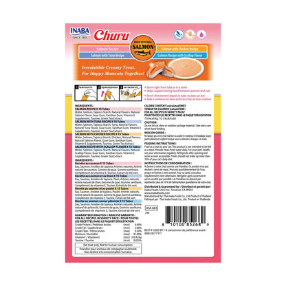 INABA Churu Lickable Cat Treats – Chicken Variety, 20 Tubes