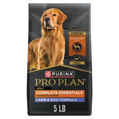 Purina Pro Plan Complete Essentials Chicken & Rice Dry Dog Food, 35 lb