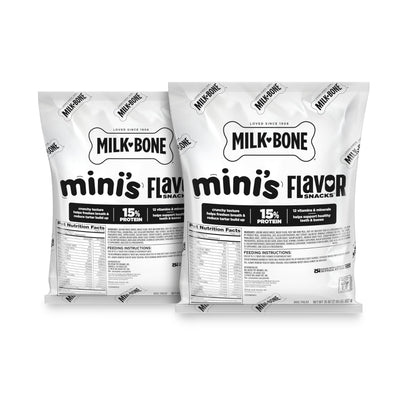 Milk-Bone Flavor Snacks Mini Dog Biscuits, 36 oz