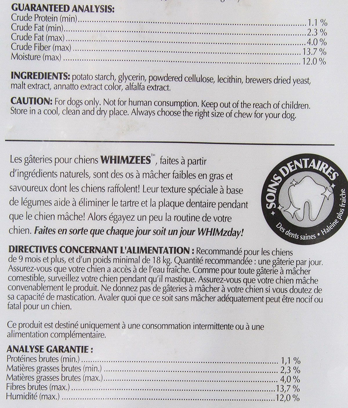 WHIMZEES Holiday Dog Dental Treats – Medium, 6 Count