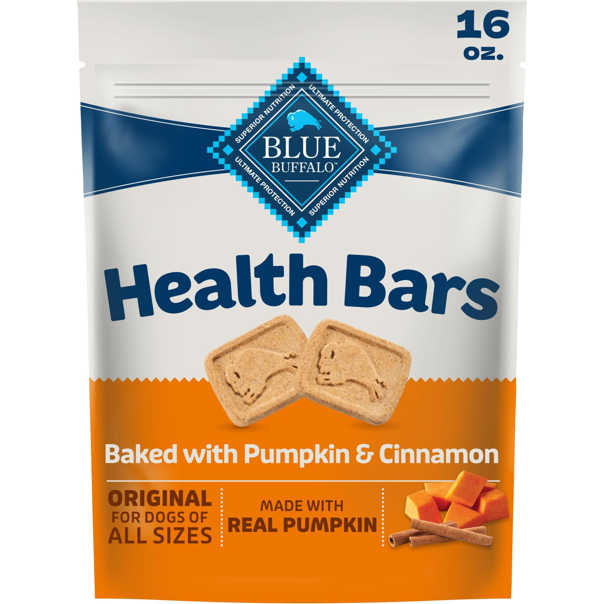 Blue Buffalo Health Bars Apple & Yogurt Dog Biscuits, 3.5 lb