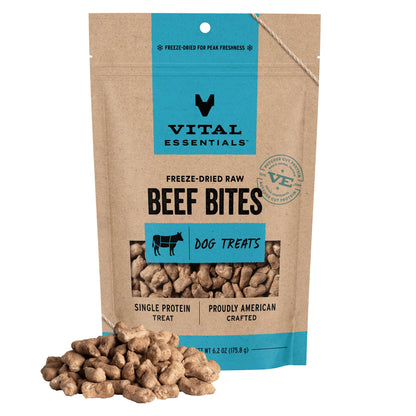 Vital Essentials Freeze-Dried Beef Tripe Nibs Dog Treats, 14 oz