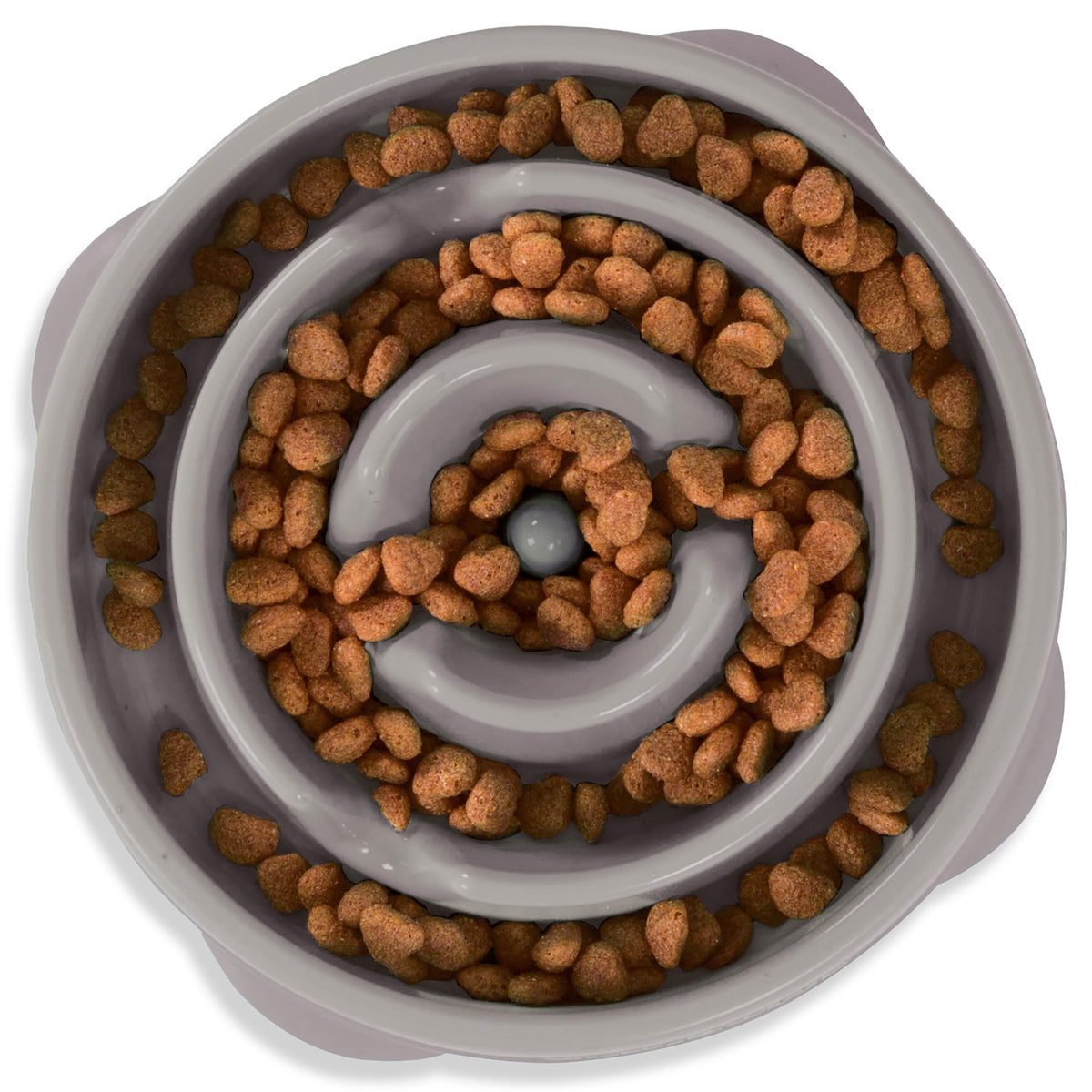 Slow Feeder Dog Bowl Blue – package contents view