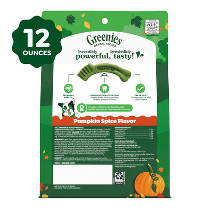 Greenies Teenie Natural Dental Dog Treats – Fresh Mint Flavor, 43 Count