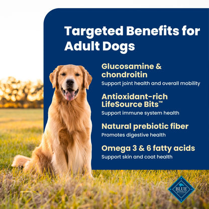 Blue Buffalo Life Protection Adult Dry Dog Food – Chicken & Brown Rice, 5 lb