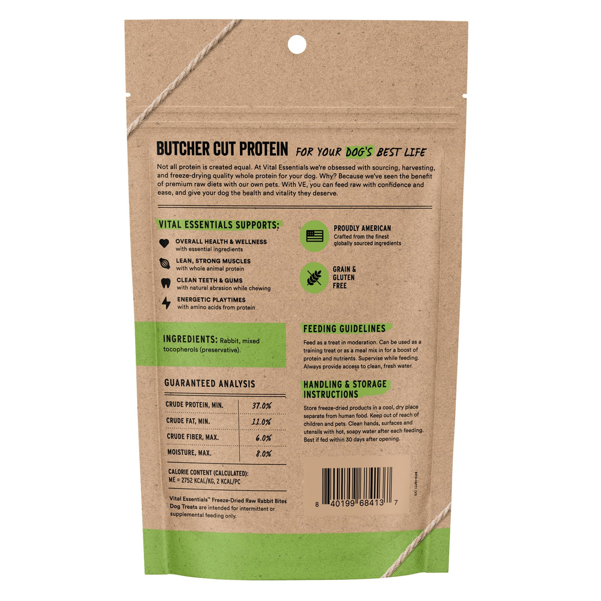 Vital Essentials Freeze-Dried Beef Tripe Nibs Dog Treats, 14 oz