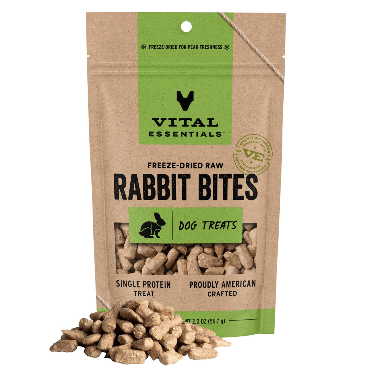 Vital Essentials Freeze-Dried Beef Tripe Nibs Dog Treats, 14 oz