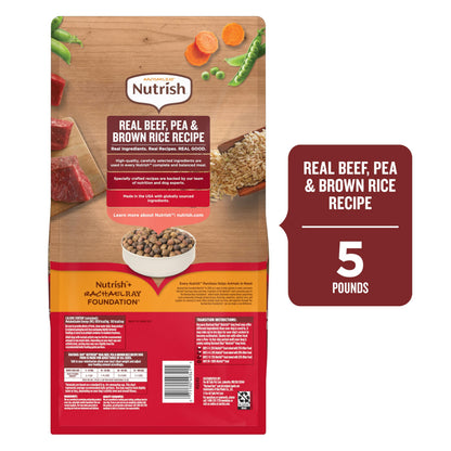 Rachael Ray Nutrish Beef Dog Food – top view
