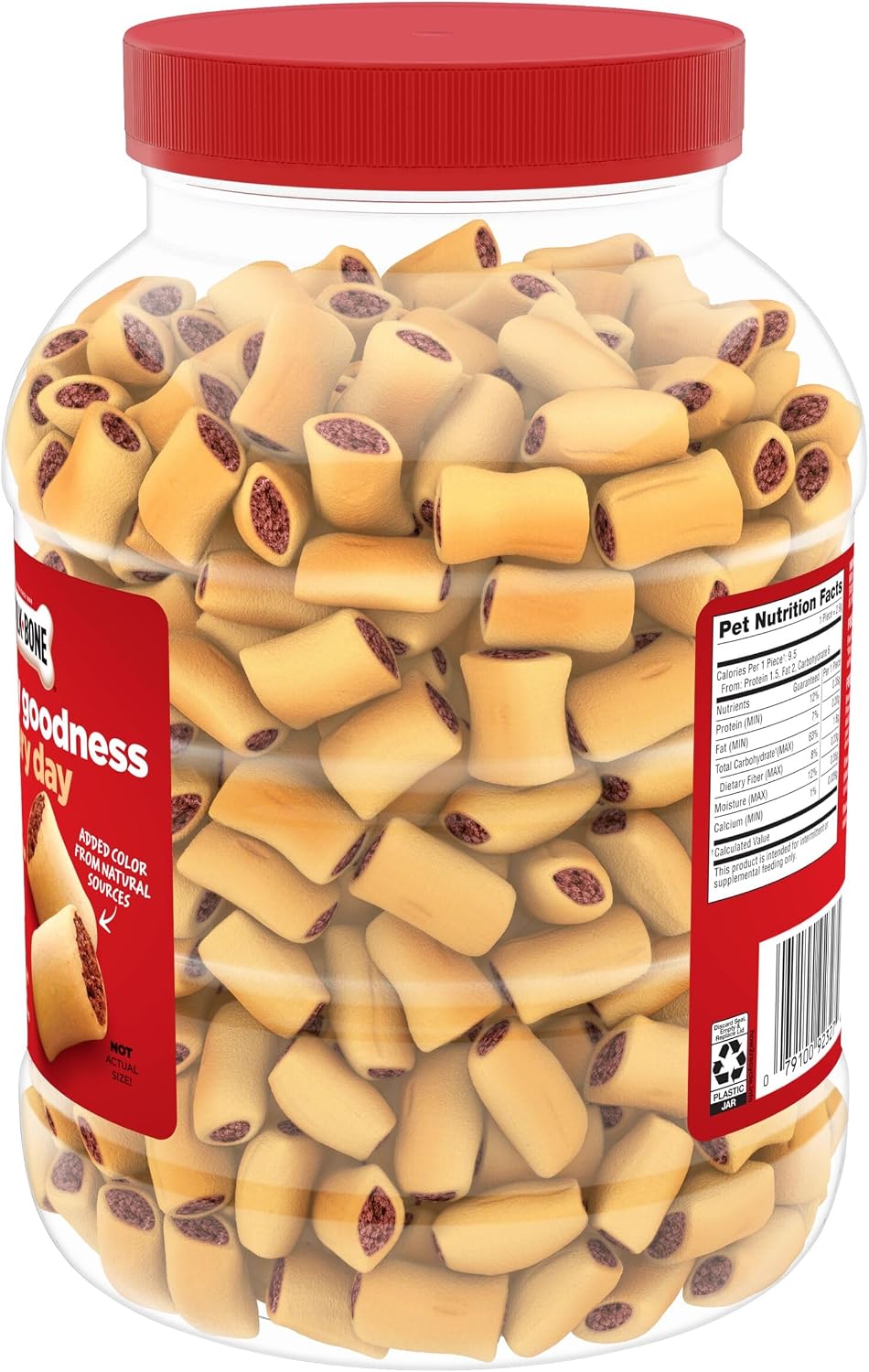 Milk-Bone MaroSnacks small dog treats canister