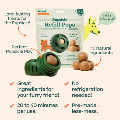 WOOF Pupsicle Refill Pops – full product view
